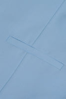 Laden Sie das Bild in den Galerie-Viewer, Hellblauer Einreih-Schal Revers Herren Anzug Weste