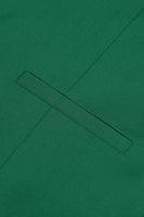 Laden Sie das Bild in den Galerie-Viewer, Grünes einreihiges Schal Revers Herren Anzug Weste