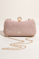 Laden Sie das Bild in den Galerie-Viewer, Glitter Blush Strass Party Clutch