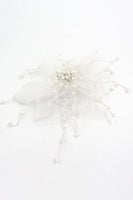 Laden Sie das Bild in den Galerie-Viewer, Süße Feder Garn Blume Handgemachte Haarspange