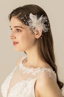 Laden Sie das Bild in den Galerie-Viewer, Süße Feder Garn Blume Handgemachte Haarspange