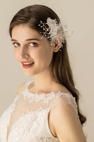 Laden Sie das Bild in den Galerie-Viewer, Süße Feder Garn Blume Handgemachte Haarspange