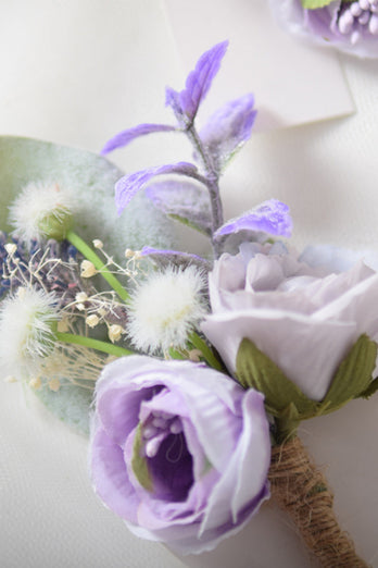 Blush Blume Handgelenk Korsage für Hochzeit
