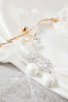 Laden Sie das Bild in den Galerie-Viewer, Blumen Perlen Ohrringe