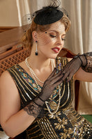 Laden Sie das Bild in den Galerie-Viewer, Vier Stück Ohrringe Handschuhe Party Zubehör Sets