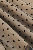 Laden Sie das Bild in den Galerie-Viewer, Schwarzes Polka Dots Vintage Kleid aus den 1950er Jahren