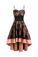 Laden Sie das Bild in den Galerie-Viewer, Blush Spitze High-Low Halloween Kleid