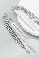 Laden Sie das Bild in den Galerie-Viewer, Goldene Strass Party ohrringe