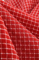 Laden Sie das Bild in den Galerie-Viewer, Retro-Stil Neckholder Gelb Rockabilly Kleid mit Knopf