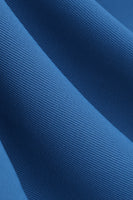 Laden Sie das Bild in den Galerie-Viewer, Hepburn Stil Neckholder Blaues Kleid der 1950er Jahre