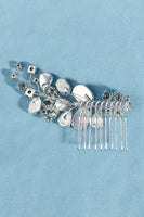 Laden Sie das Bild in den Galerie-Viewer, Handgefertigte Strass Braut Haarschmuck