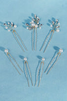 Laden Sie das Bild in den Galerie-Viewer, Einfache Perle Strass Handgefertigte Braut Kopfschmuck