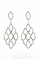 Laden Sie das Bild in den Galerie-Viewer, Strasssteine Ohrringe ausschneiden