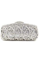 Laden Sie das Bild in den Galerie-Viewer, Luxuriöse Strass Party-Handtasche mit abnehmbarer Kette