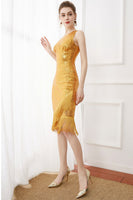 Laden Sie das Bild in den Galerie-Viewer, Pailletten Glitzer Schwarz 1920er Jahre Kleid mit Fransen