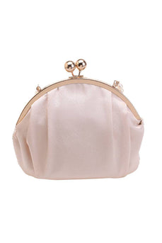 Weiße Perlen Abendparty Handtasche