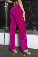 Laden Sie das Bild in den Galerie-Viewer, Fuchsia Damen Anzughose