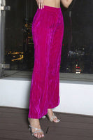 Laden Sie das Bild in den Galerie-Viewer, Fuchsia Damen Anzughose