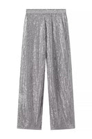 Laden Sie das Bild in den Galerie-Viewer, Schwarze glitzernde Pailletten 2-teilige Damenanzüge