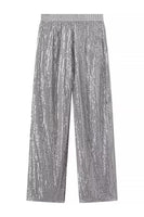 Laden Sie das Bild in den Galerie-Viewer, Schwarze glitzernde Pailletten 2-teilige Damenanzüge