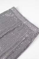 Laden Sie das Bild in den Galerie-Viewer, Schwarze glitzernde Pailletten 2-teilige Damenanzüge