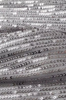 Laden Sie das Bild in den Galerie-Viewer, Schwarze glitzernde Pailletten 2-teilige Damenanzüge