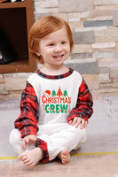 Laden Sie das Bild in den Galerie-Viewer, Familie Rot kariert Frohe Weihnachten Pyjama-Sets