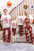 Laden Sie das Bild in den Galerie-Viewer, Familienpassender Weihnachtspyjama mit rotem Karo