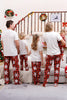 Laden Sie das Bild in den Galerie-Viewer, Familienpassender Weihnachtspyjama mit rotem Karo