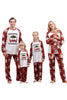 Laden Sie das Bild in den Galerie-Viewer, Weihnachtliche Familien-Pyjama-Sets mit rotem Druck