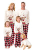 Laden Sie das Bild in den Galerie-Viewer, Weihnachten weißer Hirsch Familie passendes Pyjama-Set