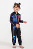 Laden Sie das Bild in den Galerie-Viewer, Familie Gemütliche Skelett Druck Kapuzenpullover Jumpsuits mit Reißverschluss