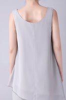 Laden Sie das Bild in den Galerie-Viewer, Jumpsuit/Hosenanzug trennt knöchellanges Chiffon Kleid für die Mutter der Braut