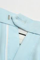 Laden Sie das Bild in den Galerie-Viewer, 2-teilige hellblaue gekerbte Revers Herren Ballanzüge