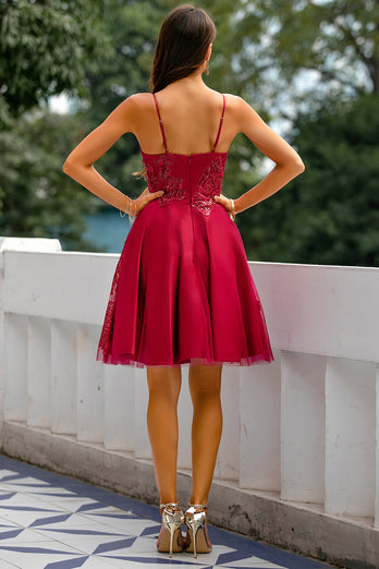Rotes Ball Party Kleid