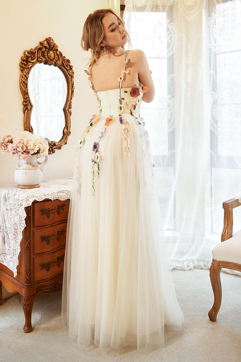 Zapaka Frauen Champagner Übergröße Ballkleid Elegant A Linie Formelles ...