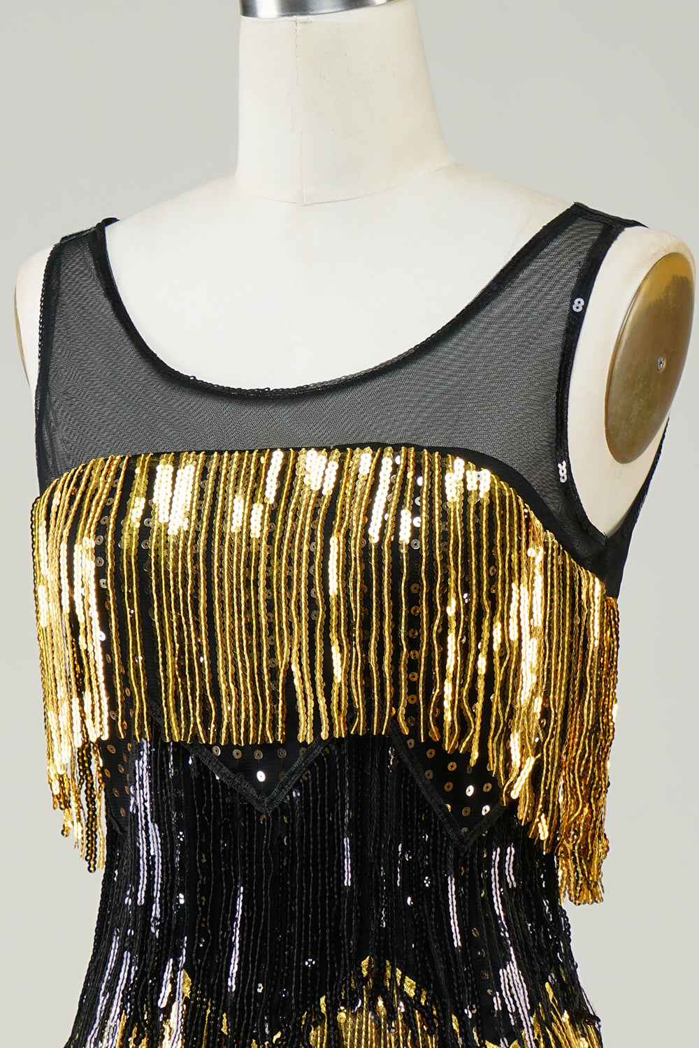 Goldener Fransenrand – 6 Meter, Polyester, 4,1 Cm Breit, Für DIY & Dekoration