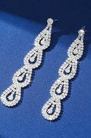 Laden Sie das Bild in den Galerie-Viewer, Glitzernde Meerjungfrau Spaghettiträger Fuchsia Pailletten langes Ballkleid mit Accessoires Set