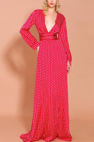 Laden Sie das Bild in den Galerie-Viewer, Rot Polka Dots