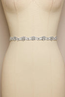 Laden Sie das Bild in den Galerie-Viewer, Weißer Gürtel mit Rhinstone