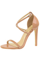 Laden Sie das Bild in den Galerie-Viewer, Schwarze Stiletto Sandalen