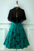 Laden Sie das Bild in den Galerie-Viewer, Gothic Style Halloween Schal Umhang Fledermaus Print Kleid