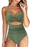 Laden Sie das Bild in den Galerie-Viewer, One Piece Halter Black Bademode