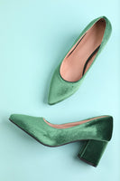 Laden Sie das Bild in den Galerie-Viewer, Frauen Chunky Block hohe Absätze