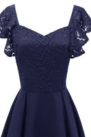 Laden Sie das Bild in den Galerie-Viewer, Sweetheart Burgund Cocktail Party Kleid