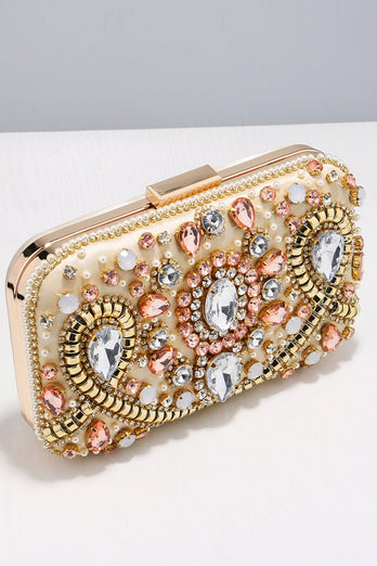 Party bestickte Clutch mit Perlstickerei