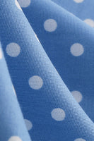 Laden Sie das Bild in den Galerie-Viewer, Retro Polka Dots Neckholder Offenes Rückenkleid
