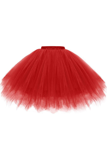 Kurze Tutu Ballett Bubble Rock 50er Jahre Tüll Party Vintage Petticoat