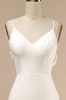 Laden Sie das Bild in den Galerie-Viewer, Meerjungfrau Boho Brautkleid mit Rüschen