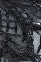 Laden Sie das Bild in den Galerie-Viewer, 1920er Pailletten Schwarz Damen Umhänge